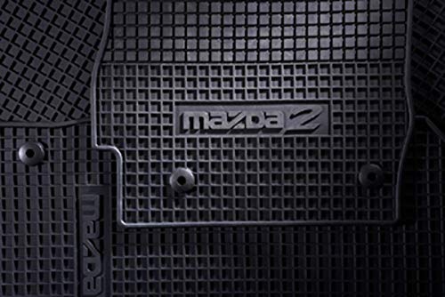 FI19-2 1pz Tappetino Velluto Premium Pelle Bianca per Mazda MX-5 IV dal 2015 tap