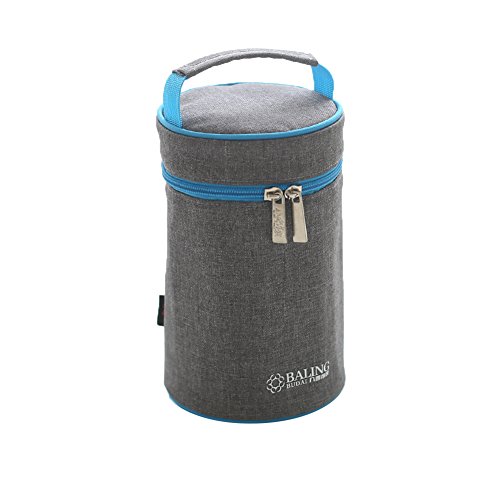 Yvonnelee Borsa Termica Portatile a Tenuta Stagna Isolamento Termico Borsa Frigo per Biberon Borsa Pranzo