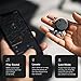 Chipolo ONE Spot - 4 Pack - Finder, Bluetooth Tracker - Works with The Apple Find My app (only for iOS) (Almost Black)