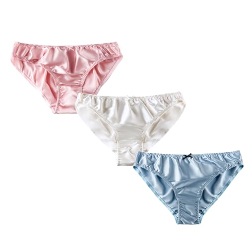 Culottes femme soie de mûrier : le lot de 3 slips doux pour un confort au quotidie