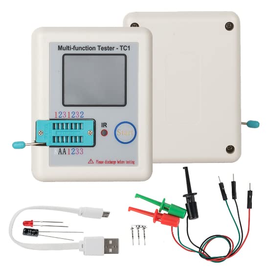 DHRUVPRO LCR-TC1 Multi-Functional LCR Meter Transistor Tester for Diode Triode Capacitor Resistor Transistor 4