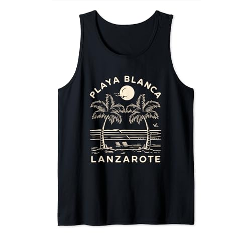 Playa Blanca Lanzarote Camiseta sin Mangas