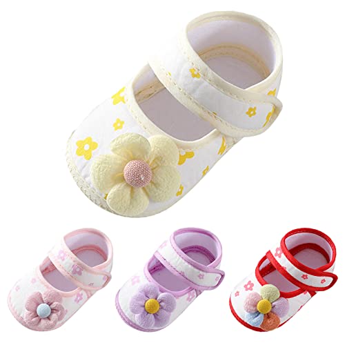 Baby Toddler Sandals Infant Girls Boys Shoes Flowers Princess Shoes Soft Sole Prewalker Summer Shoes (Pink, 4.5 Infant)2