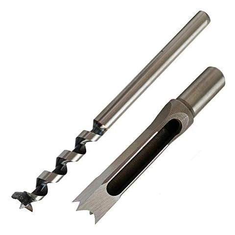 1/2 inch Square Hole Power Tool Bit Woodworking Mortising Chisel, Sharp and Durable Wood Square Hole Drill Bit Cover