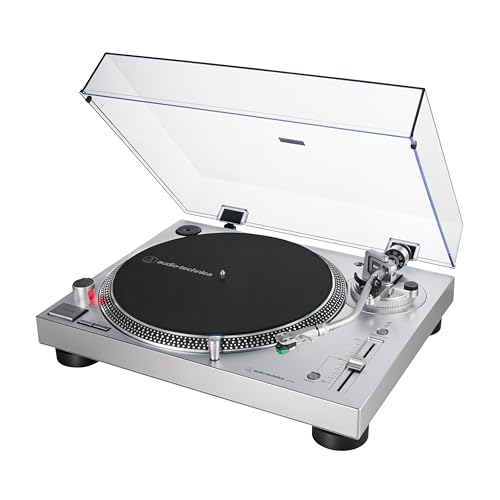 image for Audio-Technica AT-LP120XUSB-SV Direct-Drive Turntable (Analog & USB), 