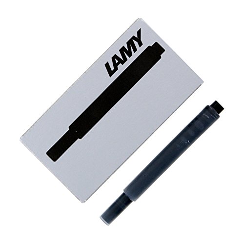 Lamy Fountain Pen Ink Cartridges, Black Ink, Pack of 20 (LT10BKB) - Thumbnail 3