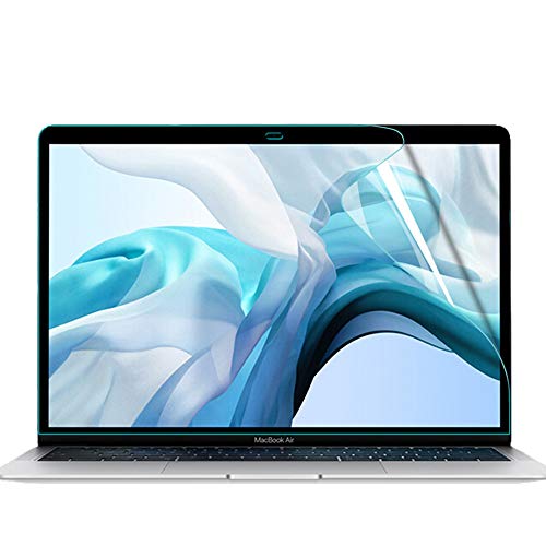 MacBook Air13/MacBook Pro13用 ブルーライトカットフィルム 貼り付け失敗無料交換 液晶保護フィルム 指紋防止 気泡レス 抗菌 ブルーライトカット 光沢仕様