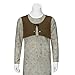 Classic Green Monster Cosplay Costume Ogre Costume Knitted Sweater Vest for Adult (XXL/XXXL, Brown)