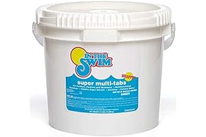 In the Swim 3 Inch Chlorine Tablets: 5-in-1 Pool Treatment and Sanitization
