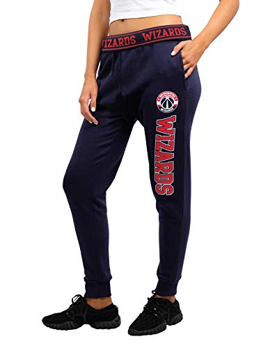 Image of Ultra Game NBA Womens Women Jogger Pants Active Basic Fleece Sweatpants