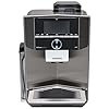 Siemens Kaffeevollautomat EQ.9 plus connect s500 TI9558X1DE, App-Steuerung, Barista-Modus, 6 Temperatureinstellungen, Premiummahlwerk, aromaIntense, automatische Dampfreinigung, 1500 W, edelstahl