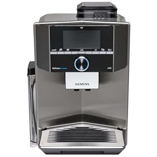 Siemens Kaffeevollautomat EQ.9 plus connect s500 TI9558X1DE, App-Steuerung, Barista-Modus, 6 Temperatureinstellungen, Premiummahlwerk, aromaIntense, automatische Dampfreinigung, 1500 W, edelstahl
