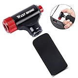 [page_title]-ICOCOPRO CO2 Inflator mit isolierter Hülse, Schnelle & Einfache Fahrradreifenpumpe für Presta & Schrader Ventil, Fahrradreifen Inflatoren für Rennrad und Mountainbikes, Keine CO2 Kartuschen enthalten
