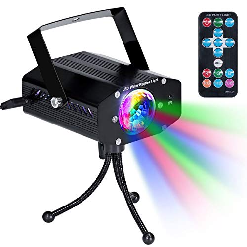 Lumière magique LED effet eau colorée pour vos soirées de fête en extérieur et KTV
