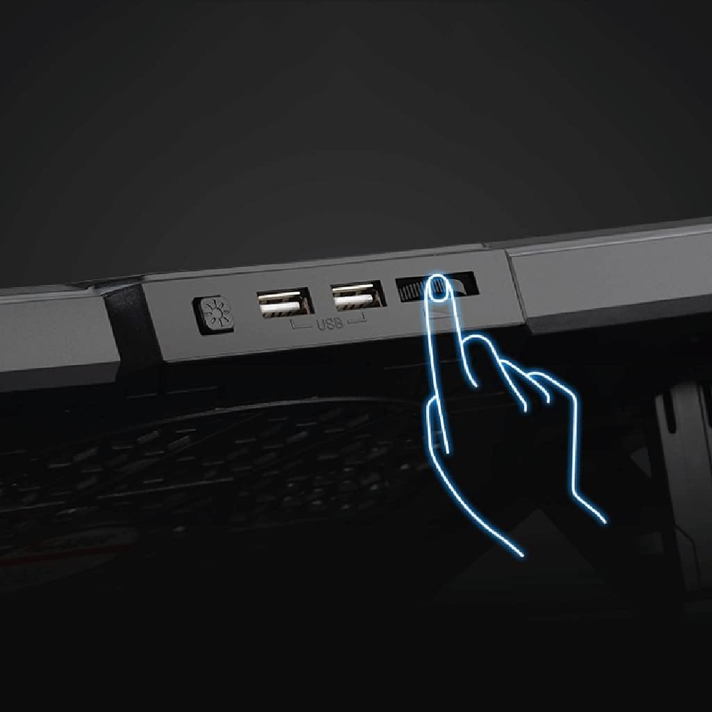 ノートパソコン冷却パッド ラップトップクーラーパッドノートブック冷却パッド超薄型ポータブルノートブックコンピュータークーラースタンド