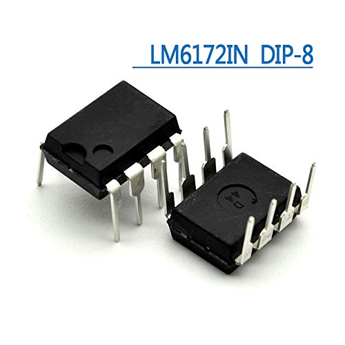 2Pcs Lm6172In Dip8 Dual High Speed Low Power Low Distortion Voltage Feedback Amplifiers Lm6172 Dip #TOP1