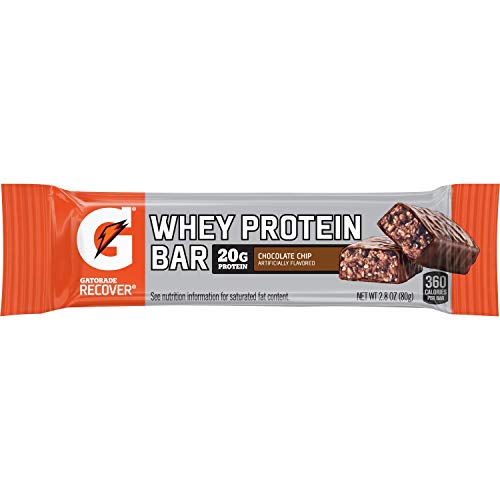 Gatorade Recovery Whey Protein Bar, Chocolate Chip