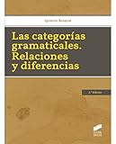 Las categorÃ­as gramaticales: Relaciones y diferencias