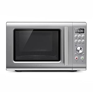Breville Countertop Compact Wave Soft-Close Microwave Oven, Silver, BMO650SIL
