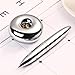 HOODANCOS 2Pcs Magnetic Metal Floating Pen Professional Ballpoint Pens for Office Use Smooth Writing with Vertical Magnetic Base Cool Stationery for Men