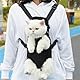 Katzenrucksack Atmungsaktiver Katzenrucksack Kleine Katzen Tragbare Schulter Tragetasche Verstellbare Katzen Rucksacktragetasch Katzenam Körpergeeignet zum Tragen auf Brust und Rücken Während Reise