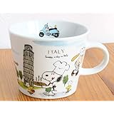 スヌーピー世界旅行マグ イタリア 容量:約370ml マグカップ 3870048