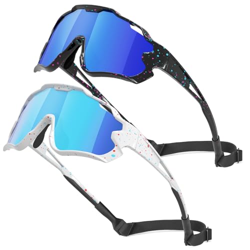 Image of Kids Sunglasses,Youth Baseball Glasses for Boys Girls Age 6-14,Sports UV Protection Goggles