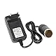 Leloco AC auf DC 12V/24W Auto-Zigarettenanzünder-Netzadapter,AC auf DC Spannungswandler mit EU-Stecke für Autorekorder, Autolüfter, Elektronischen Hund und Andere Kleine Elektrogeräte (24 W)