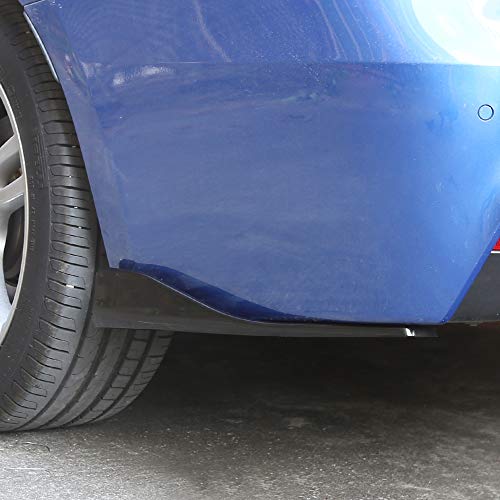 Aishun Dtouch Rear Bumper Lip Lower Corner Valance Covers Splitter Spoilers (6048#Black) #TOP5