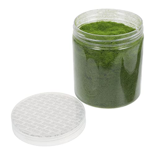 BEBEMOKO Grass Moss for Plants Flocking Fiber Green Easy DIY Artificial Lawn Powder