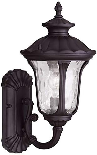Livex Lighting 7850-07 Oxford 1-Light Outdoor Wall Lantern, Bronze image 5