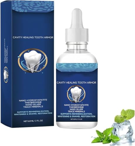 Kit de reparación líquida de armadura dental para curación de cavidades dentales, armadura dental de cavidad dental para curación de caries y restauración de esmalte (1)