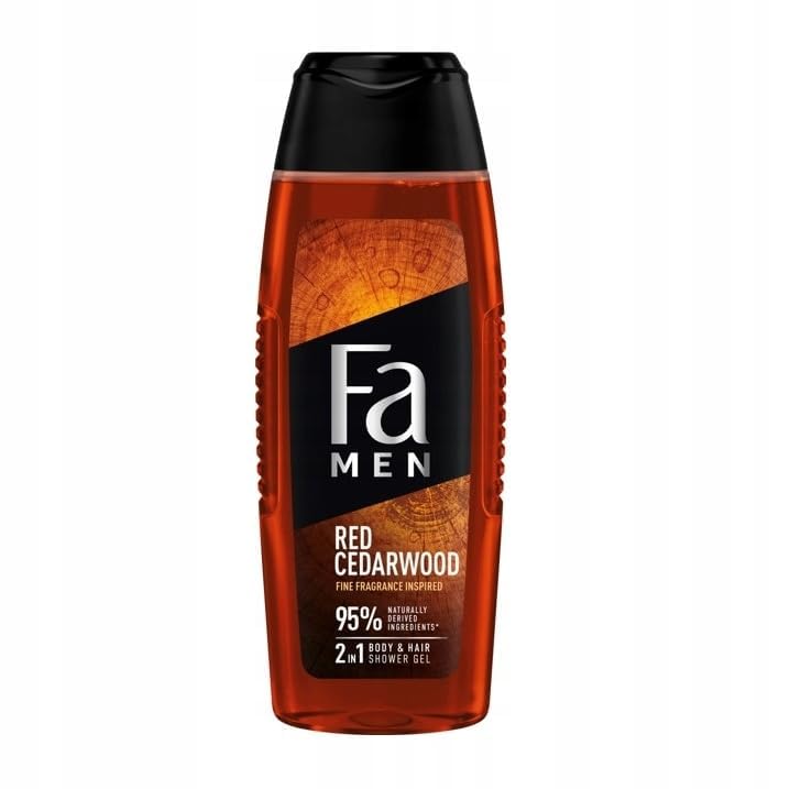 Pack de 4 gel de ducha FA Men Red Cedarwood 4 x 250 ml