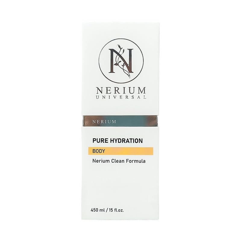 Nerium Body Lotion – Hydrating & Nourishing Daily Moisturizer with Coconut Oil, Cocoa Butter, Jojoba & Hyaluronic Acid – Smooths, Softens & Refreshes Skin, 15 fl oz