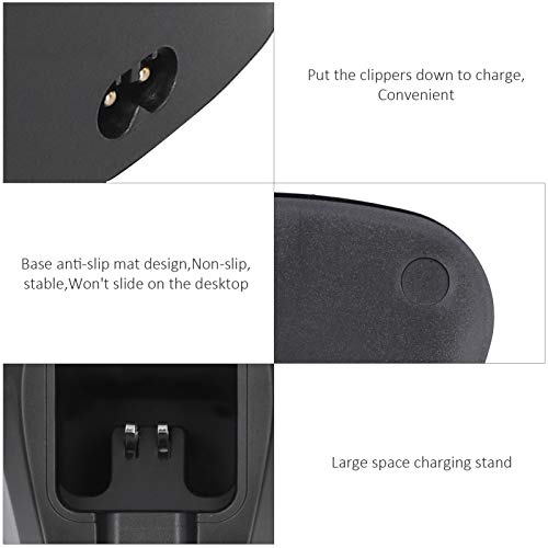 AYNEFY Hair Clipper Charging Stand, Replacement Universal Charger Base, Compatible with Clipper Models 8148, 8164, 8504, 8509 - Image 4