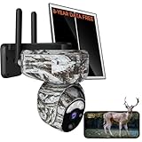 Zleo Cellular Hunting Trail Cameras with 8-Year Unlimited Free Data Plan, Solar Power, 1080P HD Live Feed...