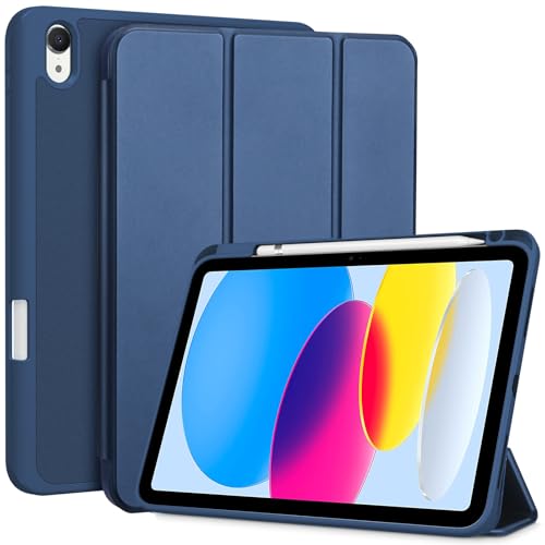 ProCase Hülle für iPad 10./11. Generation 2022 2025 (A16) Schutzhülle mit Stifthalter Leicht Dünn Smart Cover Hüllen