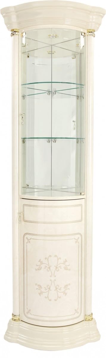 サルタレッリ フローレンス コーナーキャビネット カップボード アイボリー サルタレッリ フローレンス コーナーキャビネット (食器棚