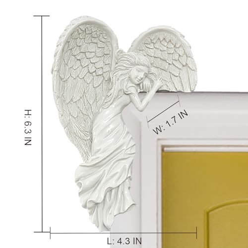 Yhan ANGEL S Wings Wall Decor, Angel Door Frame Decoration Angel Wings Cherub Decor thumb #1