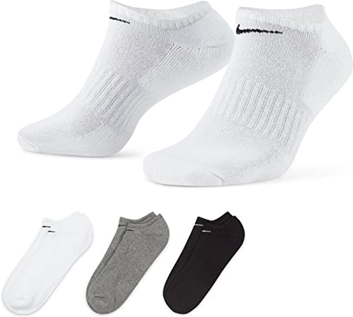 Image of Nike Adult Unisex Training No-Show Socks (3 Pairs)