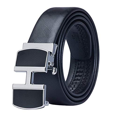 Preisvergleich Produktbild Herren Gürtel Metallschnalle Automatische Taillengürtel Mode Casual Ledergürtel Herrenmode Business Belt Herrengürtel (Color : F05, Size : S)