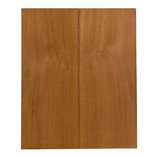 Exotic Wood Zone Genuine Mahogany Plantation Seconds Guitar Back Set (2 Pcs)