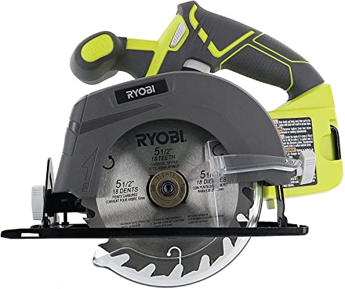 RYOBI-18-Volt-Cordless-55-inch-Circular-Saw-Combo-Kit-with-a-4Ah-Battery-and-Charger-Bulk-Packaged
