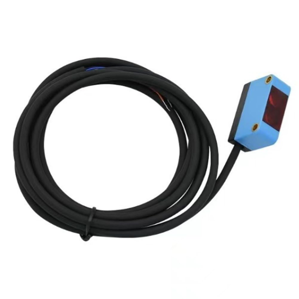 Jnchdghwa As Shown Photoelectric Sensor Background Suppression Npn Pnp 24V Dc 30Cm Adjustable Square Optical Switch Sensing Distance