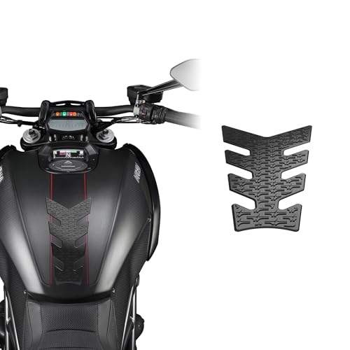 Protection de réservoir de moto universelle STOMPGRIP vertèbres icône noire