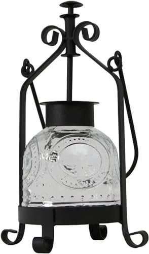 Lanterne décorative style marocain en verre pour illuminer vos soirées et dîners chaleureux