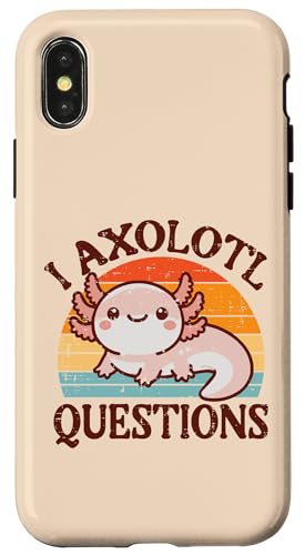 I Axolotl Questions 냆[A ̎q j̎q LbY  j X}zP[X iPhone X/XS p