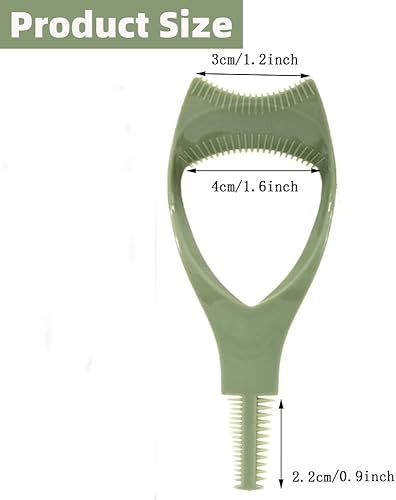 Miniatura 6 de Protector de pestañas para rímel YiQiYi 3 piezas, herramienta aplicadora de pestañas 3 en 1, herramienta corporal de pestañas superior e inferior,