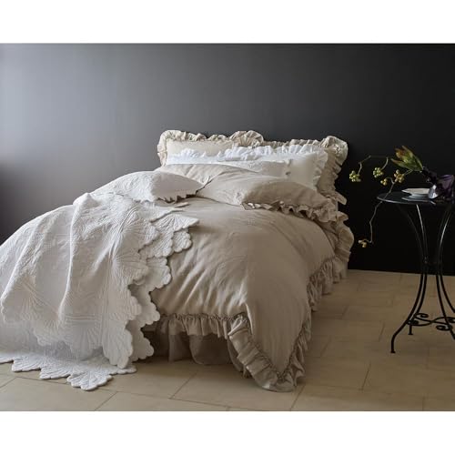 ディノス ソファーカバー 約190cm×190cmコットンキルト Shella/シェルラ マルチカバー(サイズはありません ア:ホワイト)