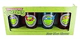 Teenage Mutant Ninja Turtles Face Pint Glass Set of 4